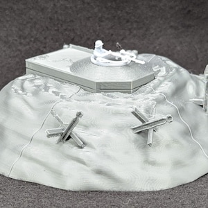 Bunker Tobruk Regelbau 58c (Juno-strand, D-Day, WO 2) Schaal 1:56