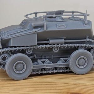 28mm World War 2- Resin Printed Sd.Kfz.254 Scout car (Germany, WW2)