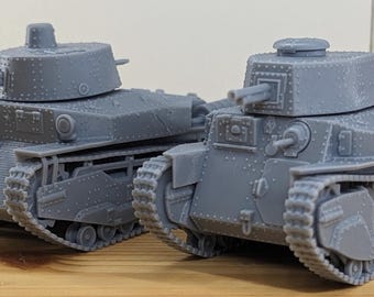 28mm World War 2- Resin Printed Medium Tank Type 89B I-go (japan