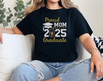 Proud Family TShirts, Group 2025 Grad Tees, Senior 2025 Graduate Family Tee, Custom Graduation Shirt, Custom Gift for Senior Graduate
