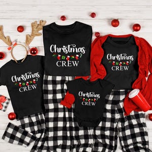 Christmas Crew Shirt, Family Christmas Shirt, Family Christmas Shirts, Christmas T Shirt, Toddler Christmas Shirt, Holiday Shirt