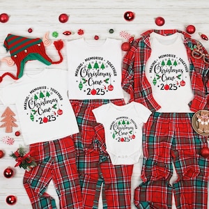 Family Matching Christmas Tshirt, Christmas Crew 2025 Shirt, Christmas crew matching shirts, Family Christmas 2025 Shirt