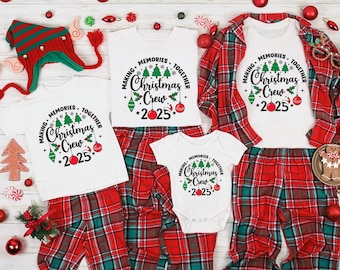 Family Matching Christmas Tshirt, Christmas Crew 2025 Shirt, Christmas crew matching shirts, Family Christmas 2025 Shirt