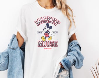 Comfort Colors® Disney Shirt Mickey Mouse Shirt Retro Mickey Mouse Shirt Disney Vacation Shirt Disneyland Mickey Shirt Magic Kingdom Shirt