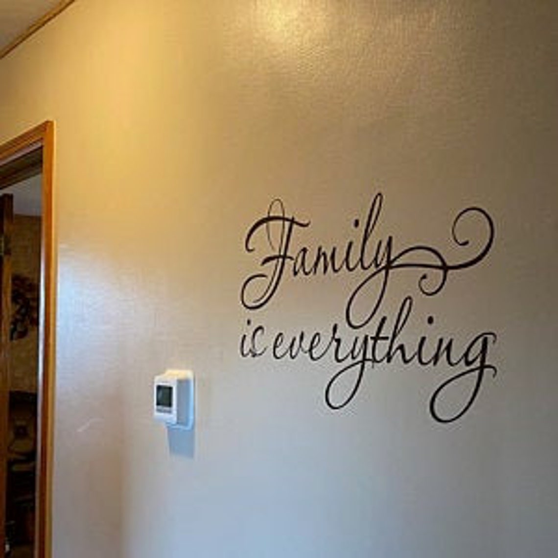 Family is Everything Wall Vinyl Decal Etsy