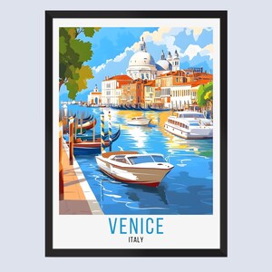 Venice Travel Print, Venice Italy Travel Poster, Venice Italy Wall Art, Venice Italy Home Decor, Venice Italy Travelers Gift, Venice Poster,