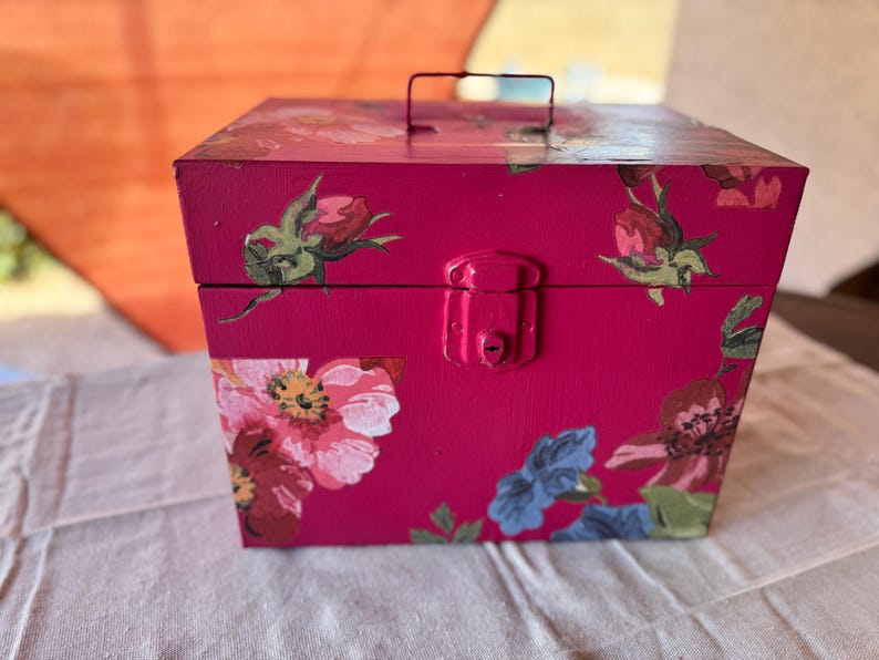 Metal File Box or Planter - Etsy