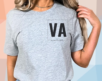 VA veterans affairs nurse shirt, Custom VA RN nurses gift t-shirt, department of veterans affairs va nurse shirt gift sweater, va nurse logo