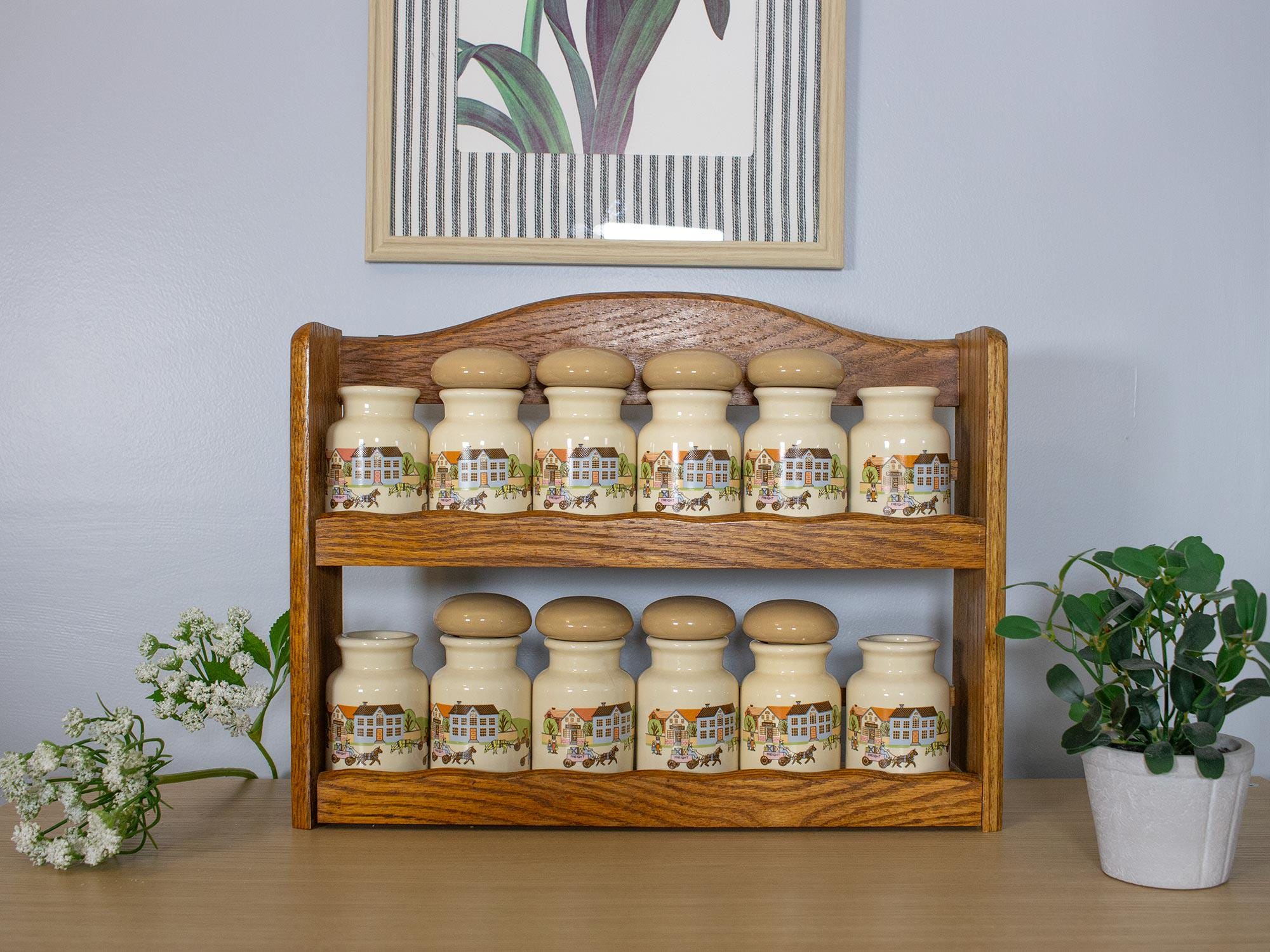 Amish Spice Rack