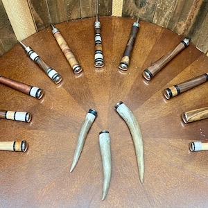 Handmade pipe tampers
