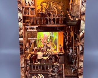 Pirates New World Book Nook-Fully Assembled
