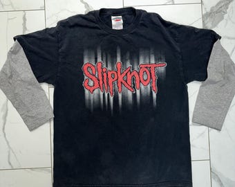 Slipknot バーコードデザイン ワークシャツ XLサイズ Slipknot バーコードデザイン ワークシャツ XLサイズ