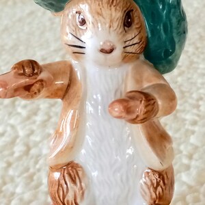 Vintage 1988 Beatrix Potter Benjamin Bunny Music Box by Schmid, Plays This Old Man