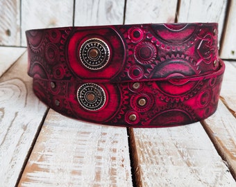 R*）様 theredthread S logo belt tops Titanium_Cinch_Belt_-4.webp?v=