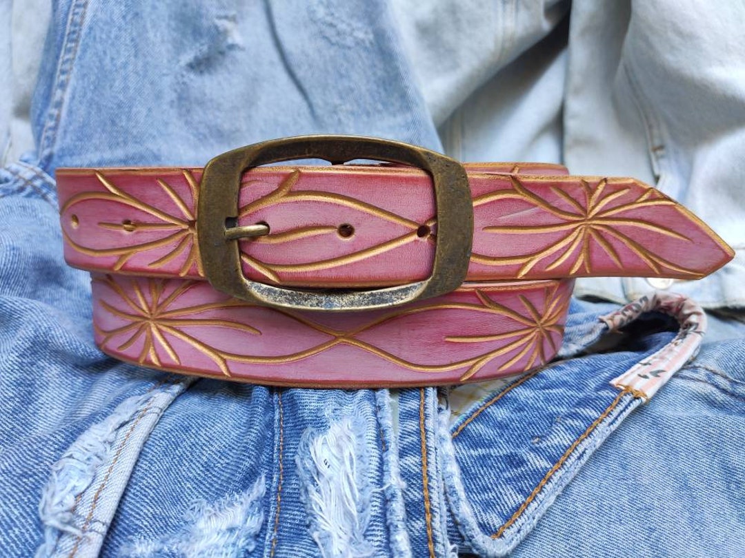 Women's Leather Belt Women's Belt Leather Women's Etsy