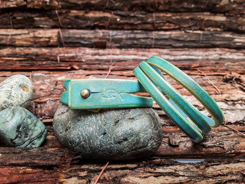Men/'s Bracelet,Men/'s Leather Bracelet Men/'s Cuff Bracelet turquoise leather,Genuine Leather Leather Cuff Bracelet for Men Wrap Bracelet