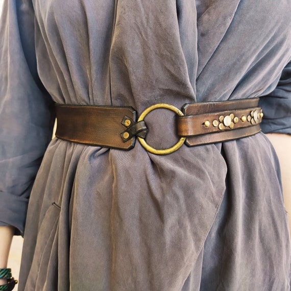 Gift for Her, Waist Belt, Wide Belt, Women Belt, Leather Belt,Gold Women Belt, Gold Belt,Dress Belt, Personalized Belt, Gold Waist Belt 37-39 Inches