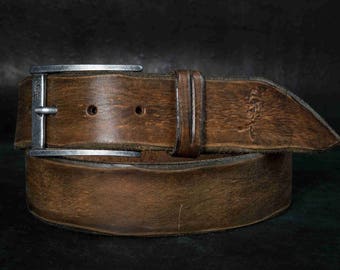 Fashion Leather, Brown Belt, Men's Belt, Vintage Style Accessories, Men's Apparel, Western Style, Artisan Leather, Buckle Belt, Men's Design