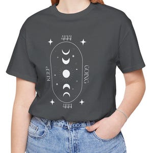 444 T-Shirt – Angel Number Tee – Manifestation Shirt – Spiritual T-Shirt – Protection & Stability Tee – Law of Attraction Shirt