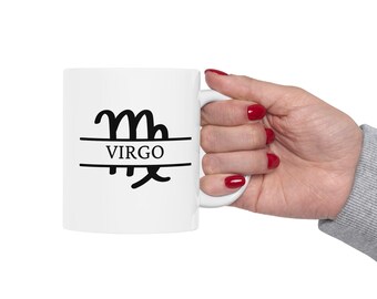 Virgo Zodiac Mug: Astrology Coffee Cup Gift
