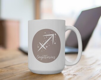 Sagittarius Zodiac Mug: Astrology Coffee Cup Gift