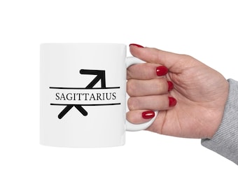 Sagittarius Zodiac Mug: Astrology Coffee Cup Gift