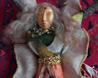 Enchanted Moth Woman