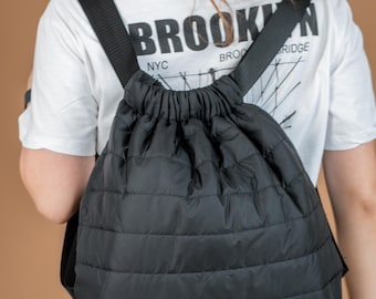 Bolso tote ligero para uso diario, bolso de hombro de tela impermeable, bolso de compras minimalista para uso diario, almacenamiento de viaje, bolso casual reutilizable.