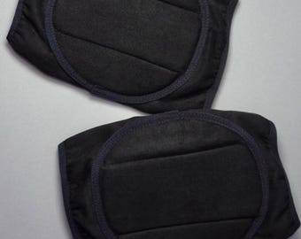 Sports Knee Pads for Women and Teens, Thick Padded Knee Sleeves with Cushion Support, Stretch Non Slip Knee Protection for Fitness Workout
