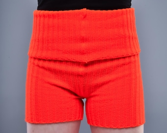 Pantalones cortos de calentamiento de ballet de cintura alta, pantalones cortos de yoga acrílicos, ropa deportiva de color personalizado,