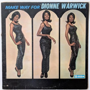 Dionne Warwick - Make Way For Dionne Warwick, 1964 Vintage Vinyl Record / LP, USA