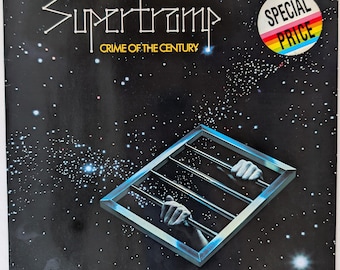 Supertramp - Crime Of The Century, Vintage Vinyl Record / LP, Germany
