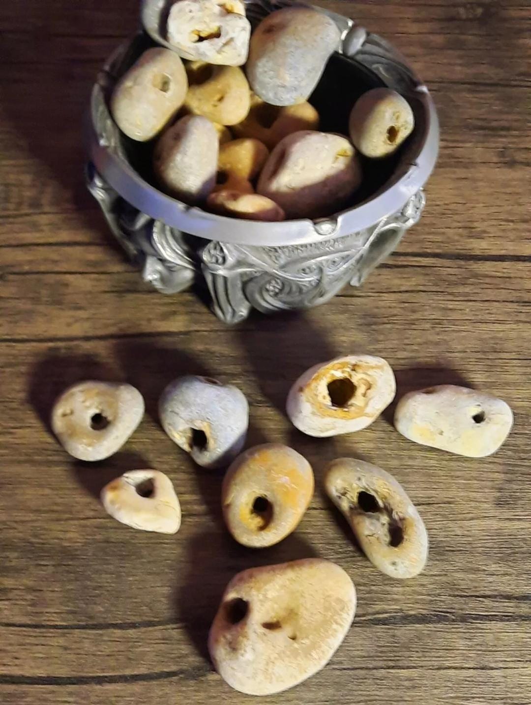 Scottish Hagstone/adder Stone/hex Stone - Etsy