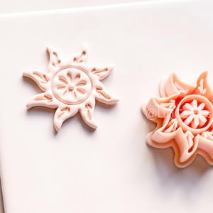 Glow Getter Cutter | Sun Flower Shape Tool for Polymer Clay
