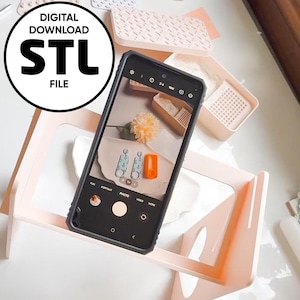 Support de téléphone réglable pour le tournage : fichier STL du créateur de contenu (téléchargement numérique)