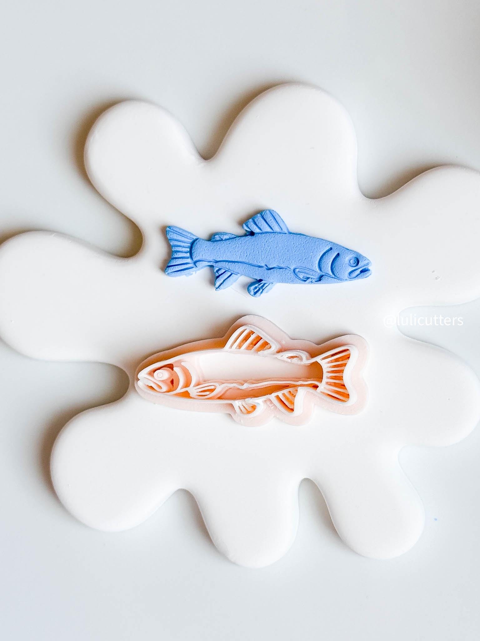 Detailed Fish Clay Cutter: Ocean Animal Polymer Clay Tool - Etsy