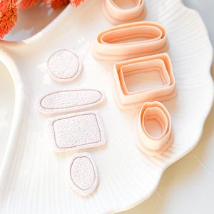 Organische Form Polymer Clay Cutters: DIY Schmuckherstellung, 4-teiliges Set