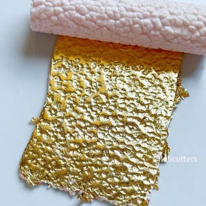 Hammered Metal Texture Roller: Polymer Clay Embossing Tool (8cm)