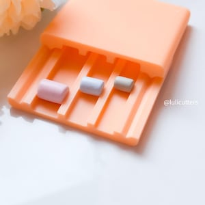 Cylinder Bead Maker: Polymer Clay Roller, 10mm 12mm 15mm Sizes