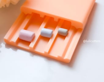 Cylinder Bead Maker: Polymer Clay Roller, 10mm 12mm 15mm Sizes