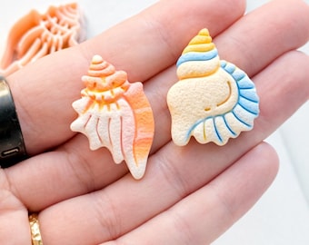 Juego de cortadores Sea-esta / Herramienta para dar forma a la concha de caracol para arcilla polimérica