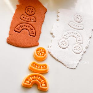 Ceramic Pattern Earring Clay Cutter | Textured Polymer Clay Jewelry Tool | DIY Artistic Cutter for Unique Designs 00217
