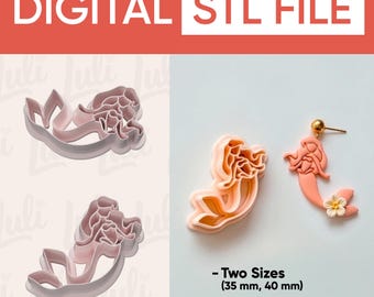 Mermaid Cutter (STL Digital File)