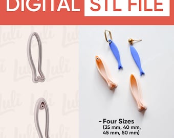 Cortador de sardinas minimalista (archivo digital STL)