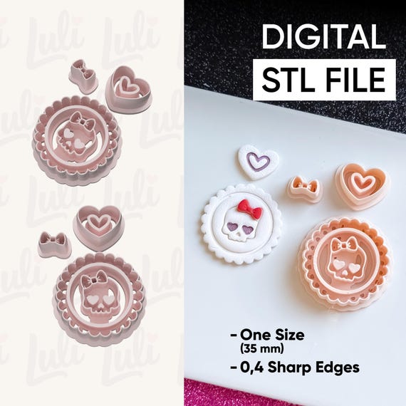 クレイカッター 《ミクロ》9パターン【CC59】 | empathy -polymer clay