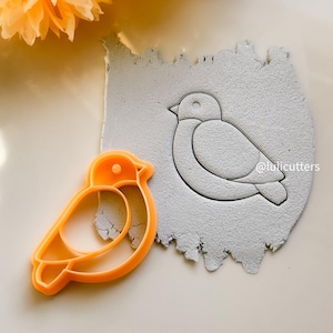 Bird Clay Cutter | Cute Bird Earring Cutter | Nature-Themed Polymer Clay Tool
