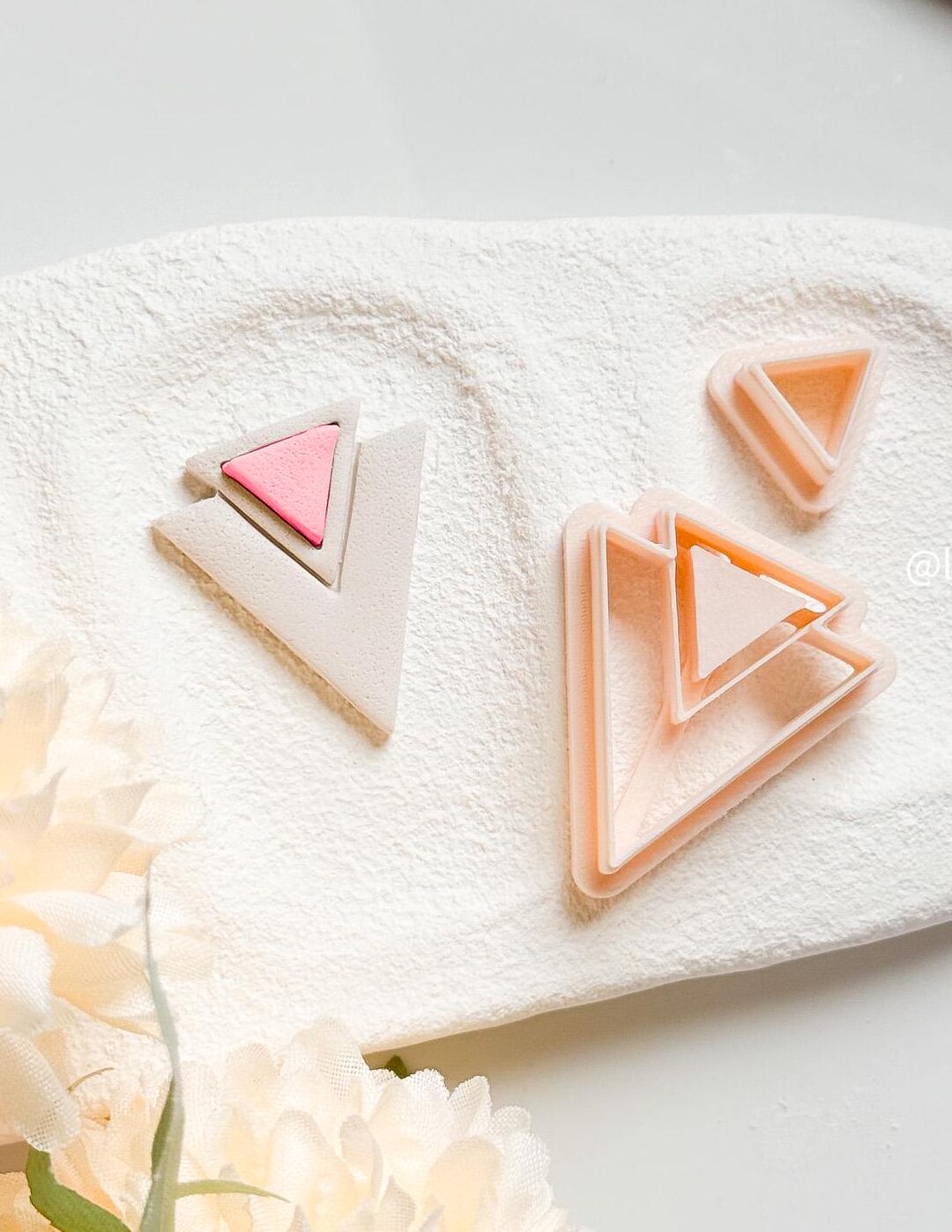 Triangle Cutter Layered Triangle Cutter Set: Geometric Jewelry Design - Etsy