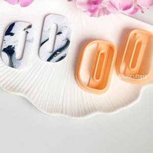 Geometric Clay Cutter Set: Modern Jewelry Making Supplies