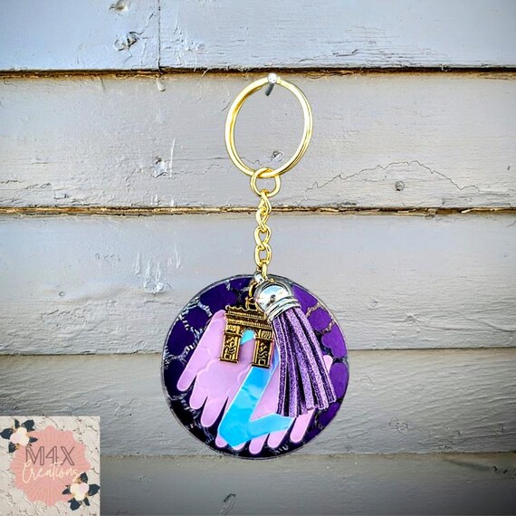 完璧な「Z」イニシャルキーチェーン - Etsy 日本