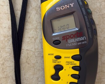 Sony Sports Walkman SRF-M50 FM Stereo Headset Headphone